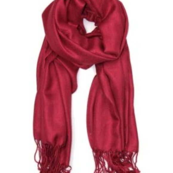 Solid Pashmina Scarf (multiple colors) - Picture 7 of 16